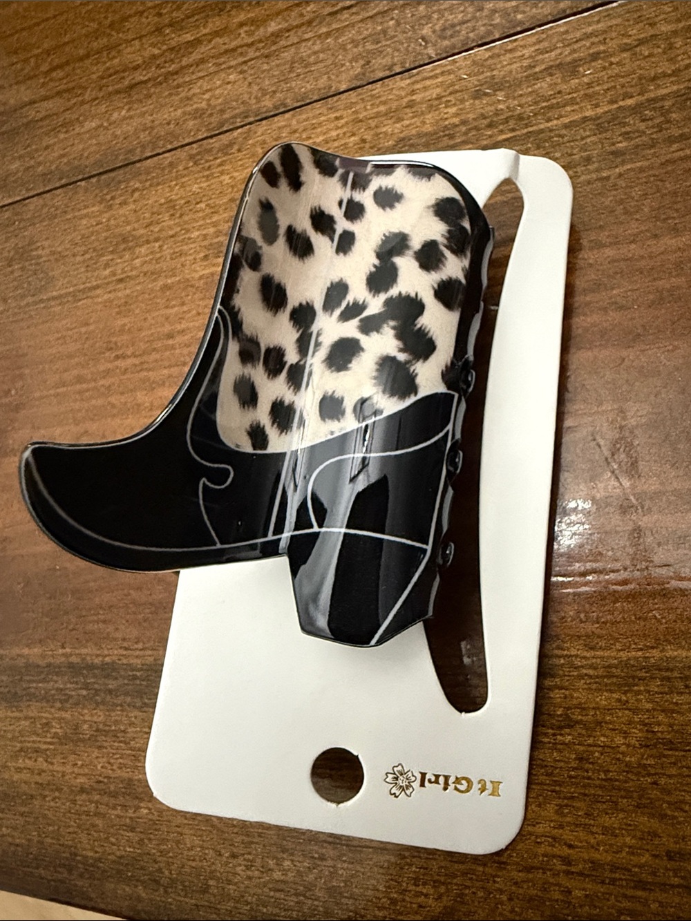 Cowboy 🤠 boot hair clip